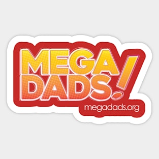 Mega Dads Sunset Sticker